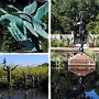 <p align=left>Au Brookgreen Gardens, quelques-unes des sculptures